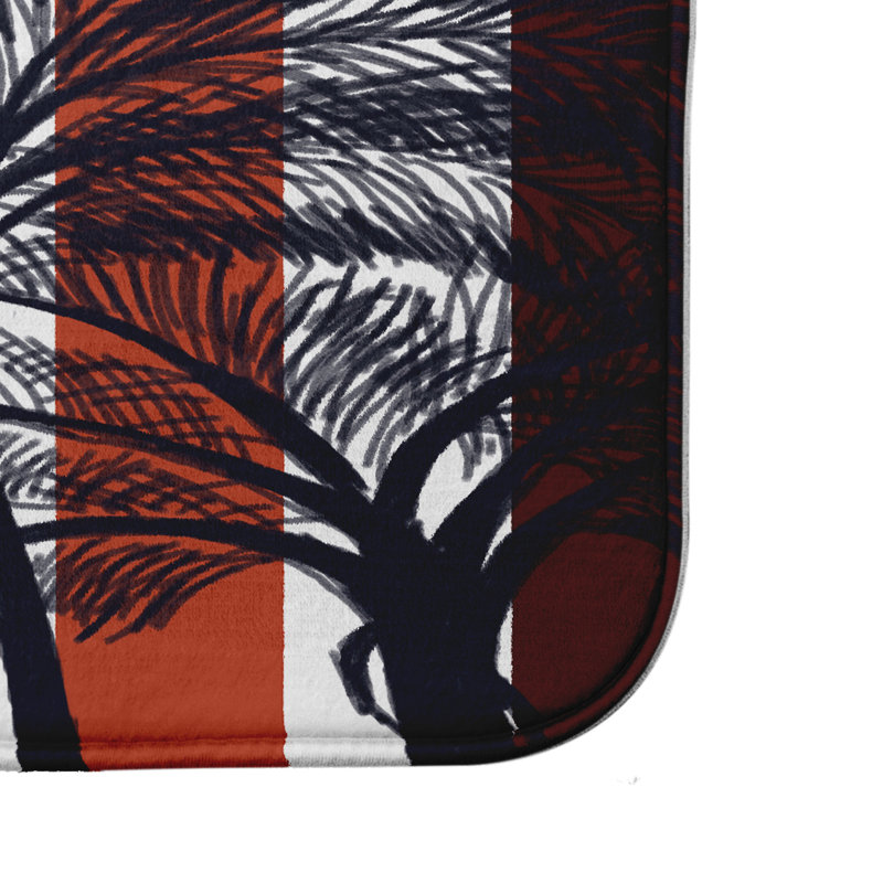 Tapis de bain Hilliard, l 34 po x L 21 po, Jaune