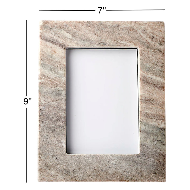 Cadre photo en marbre Tellis Galaxy, 4 po x 6 po