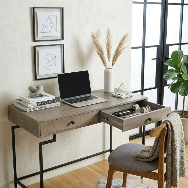 Bureau en bois massif