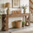 63-Inch Solid Wood Console Table