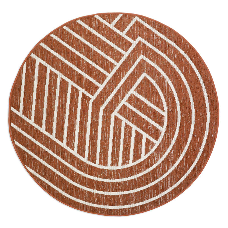 Round Anilyah 129cm X 129cm Area Rug