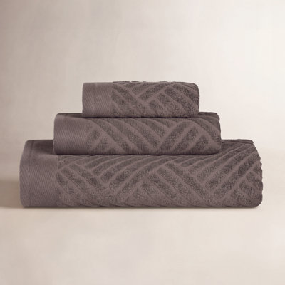 Ocilla 3-Piece Egyptian Cotton Towel Set