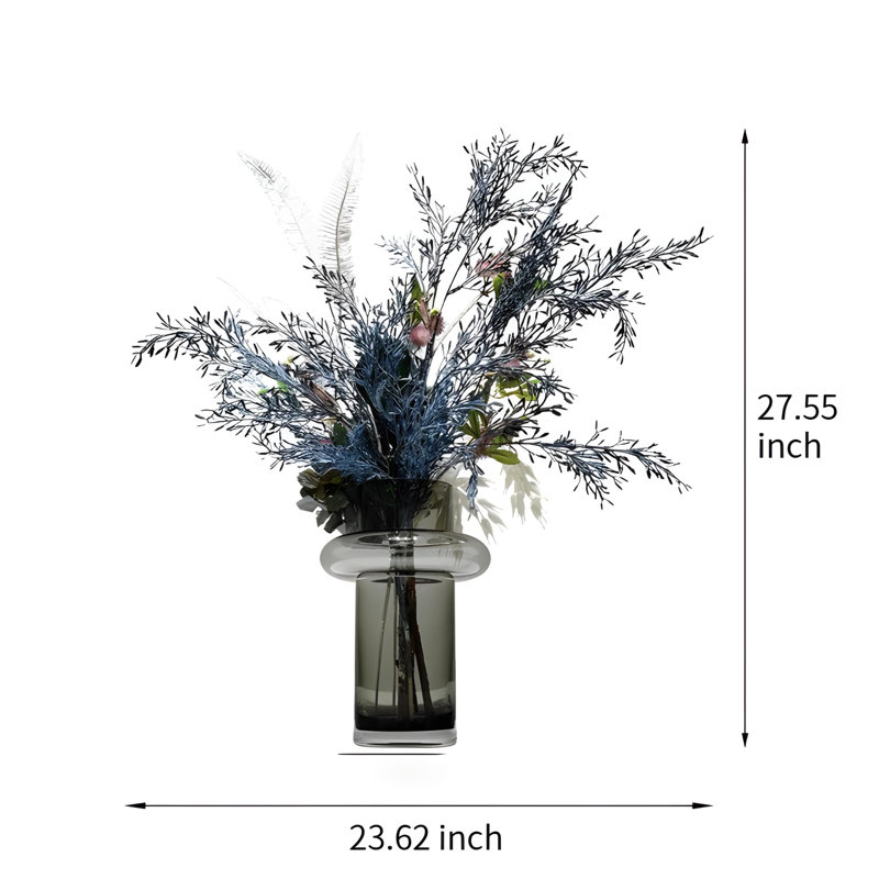 Ornements de fleurs simulées