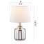 Lampe de table Darcey 14,75 po.