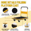 84.9cm H x 60cm W Utility Cart