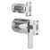 Kintsu® TempAssure® Thermostatic Valve with Integrated 3-Function Diverter Trim