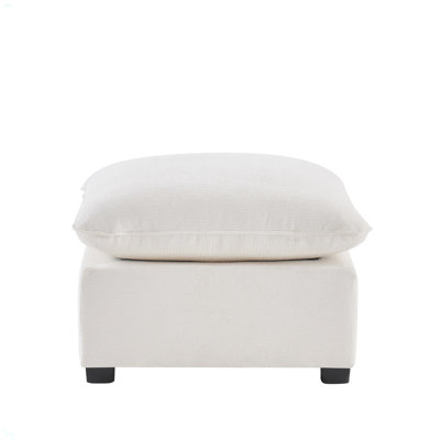Ottoman Module For Modular Sectional Sofa,Wide Seat,Chenille by Ebern Designs