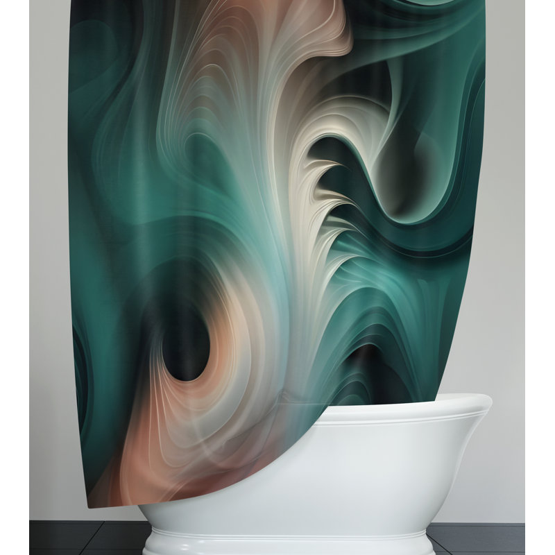 Rideau de douche Tribeca, H 72 po x l 70 po