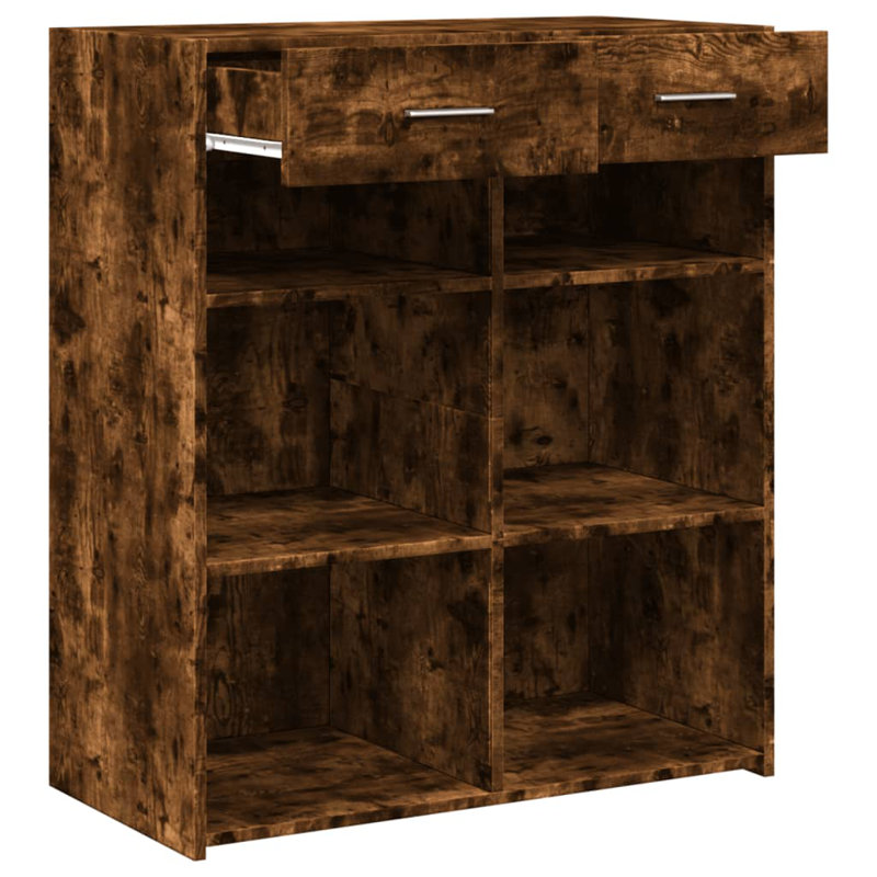 Alfonson 80cm Sideboard, Smoked oak