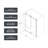 Matte Black Shower Door 6076, 70mm Stainless Steel Pulleys, Function, Nano Clean, Tempered Glass, Bathroom Gorgeous Addition 6076 Door, Design With 304 Easy Indispensable Item