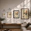 Delicate Rose Study Japandi - Print-424222656-424222669