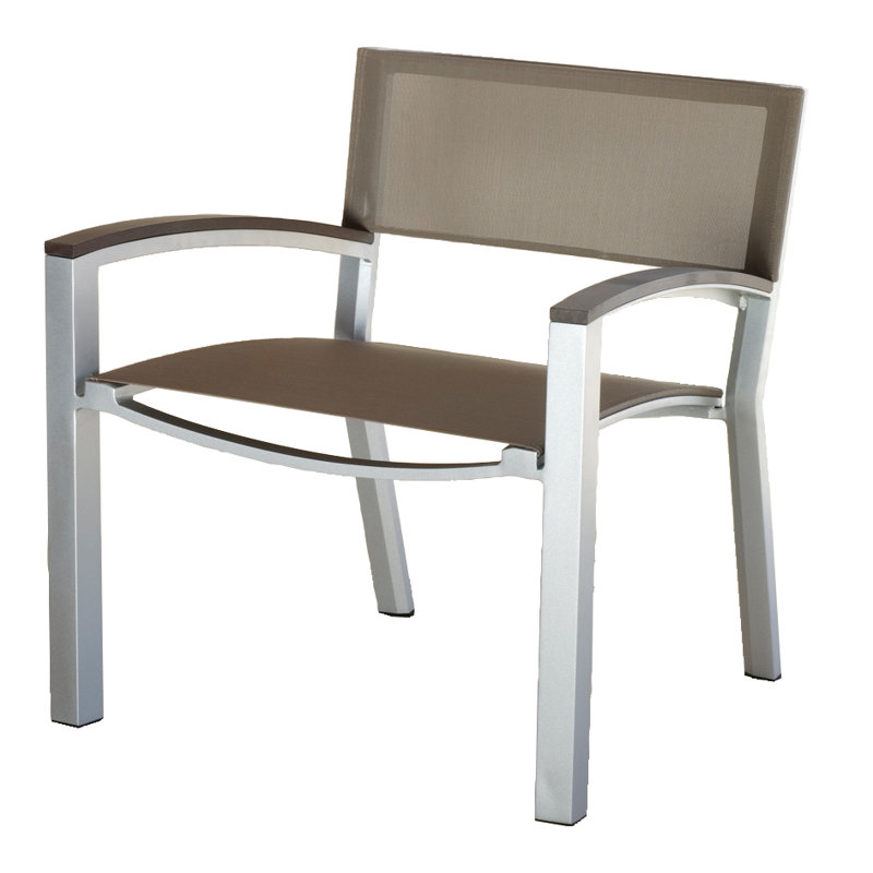 Fauteuil de salon Dripper, Toile taupe