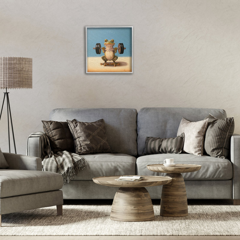 Giclée encadrée, par Lucia Heffernan, Estampe numérique Farmhouse, H 17 po x l 17 po