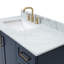 ARIEL TAYLOR 43 IN LEFT OFFSET SINGLE RECTANGLE SINK VANITY-444712543-444712537-411981165