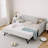 Upholstered Daybed with Pop‑Up Trundle & USB Charging | Velvet Sofa Bed with Button Tufted Back | Space‑Saving Guest Bed for Living Room, Bedroom, or Home Office-156813686