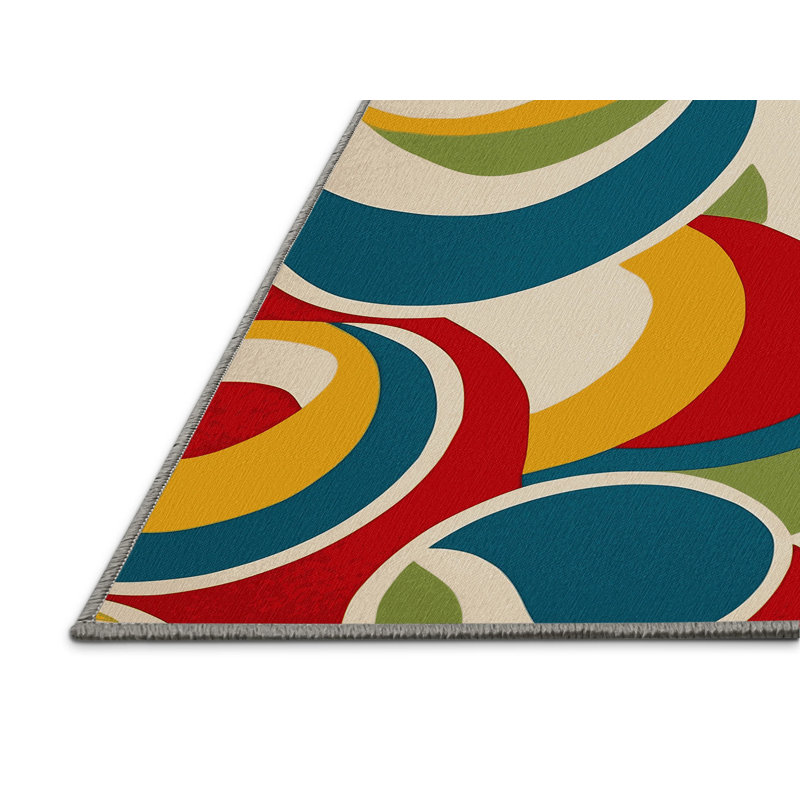 Spirited Glow Rug, Square 5'