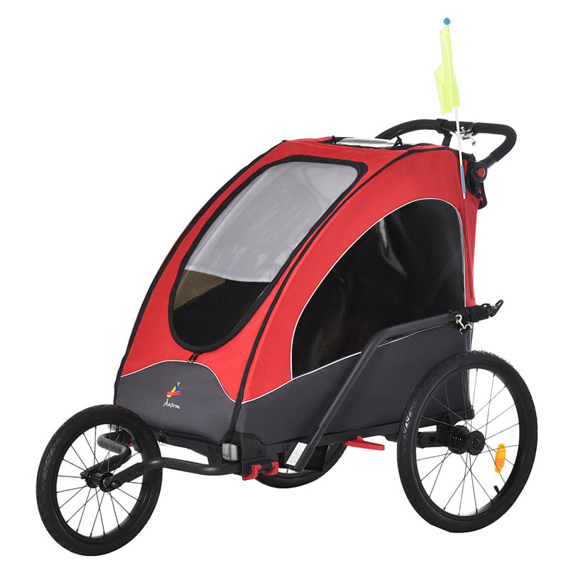 Poussette 3 en 1 Jogger, Rouge