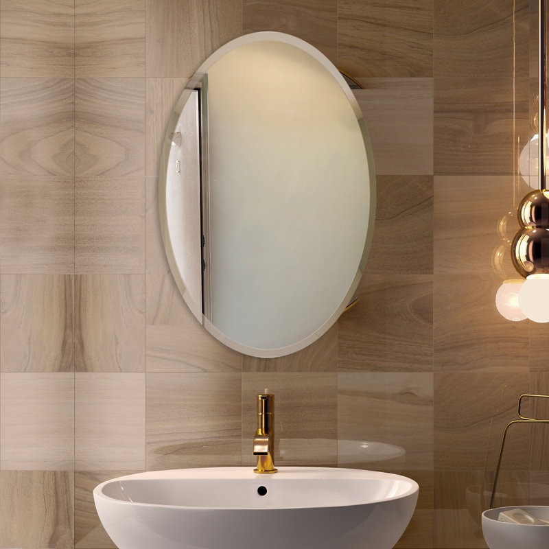 Akeel Oval Wall Mirror, 48" H x 24" W