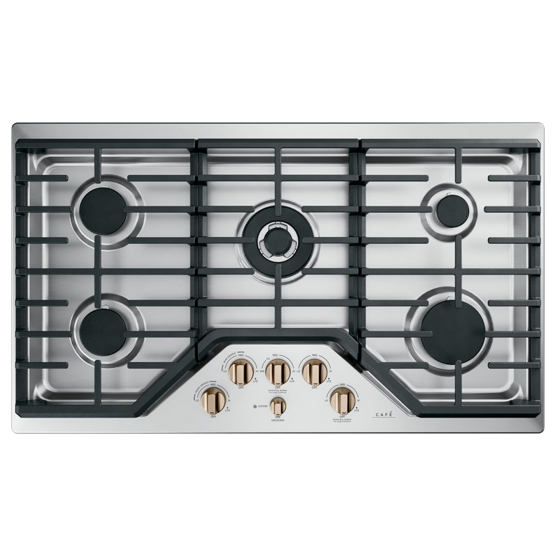 Cooktop Knob, Brushed Bronze