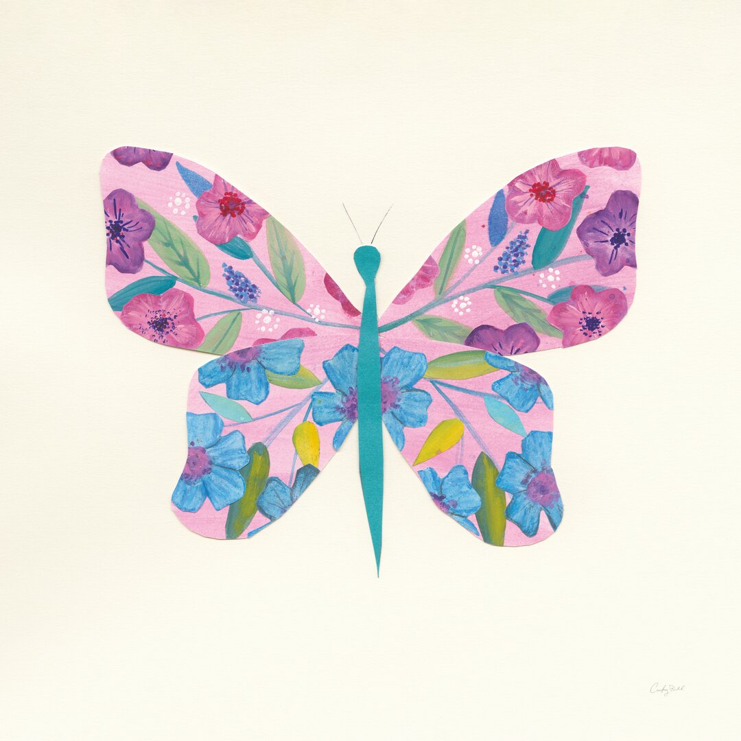 Leinwandbild Butterfly Garden II von Courtney Prahl