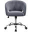 Swivel Office Task Chair with Adjustable Height and Padded Cushion-296588776