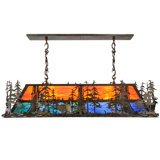 Deer Through the Trees 9 - Light Pendant