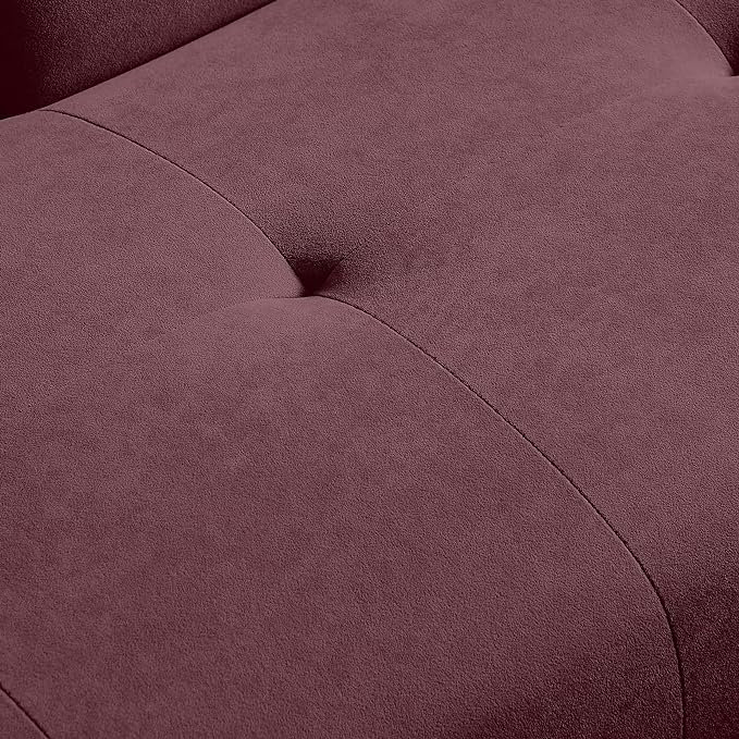 Futon rembourré Weissport 65, Bourgogne