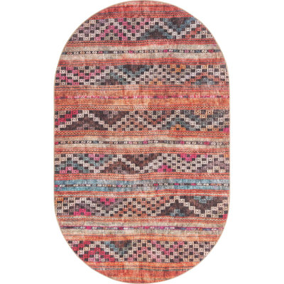 Chenille Geometric Indoor Rug