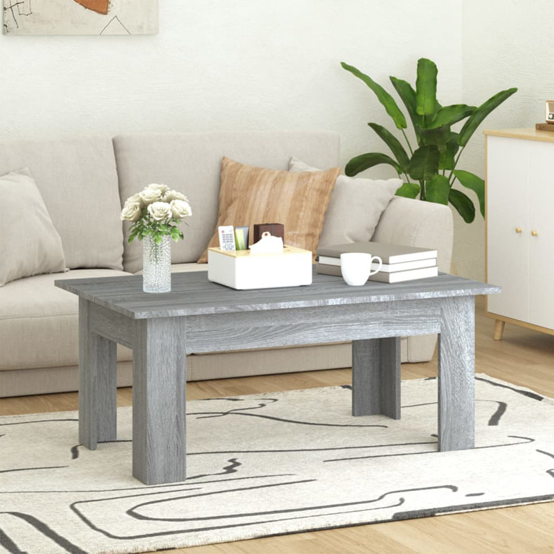 Abrahm Coffee Table, Grey, 42cm x H 60cm W x 100cm D