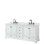Ensemble de meuble-lavabo double 80 "Deborah