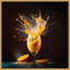 «Mimosa Splash» par Reginald, reproduction d'art sur toile encadrée-1706732522