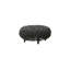 Loop 29.2" Wide Round Footstool Wide Ottoman-55818297