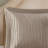 7-Piece Comforter Set Queen Size, Polyester Charmeuse With Pleating Detail & Hypoallergenic Filling, Taupe-122444097