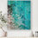 «Waves Epoxy Resin Art III», reproduction d'art sur bois sans cadre