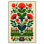 Décoration murale miroitante Bloom, reproduction d'art sur toile par Art Remedy, cadre blanc, 36 x 54