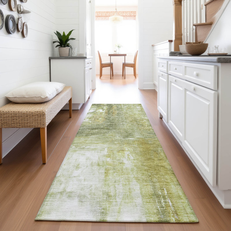 Premium Machine Washable Katelyn AMF1095 Modern Rug, Runner 2'3" x 7'6"
