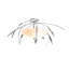 Dahlia 2 - Light Semi Flush Mount-57281957