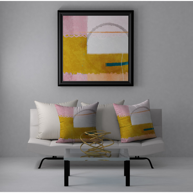 Reversible Throw Pillow, 18" x 18"