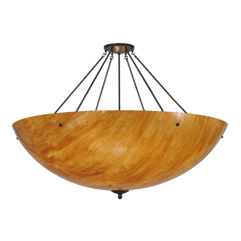 Madison 8 - Light Semi Flush Mount