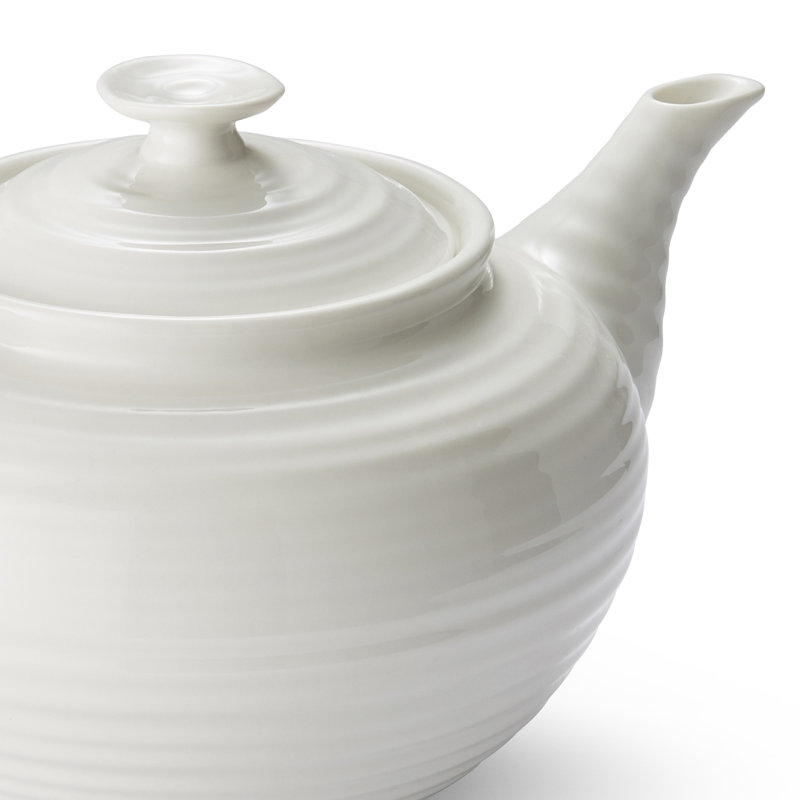 Théière blanche Portmeirion Sophie Conran 2 pt blanc