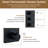 3-Functions 12" Ceiling-Mounted Thermostatic Shower System-119136729