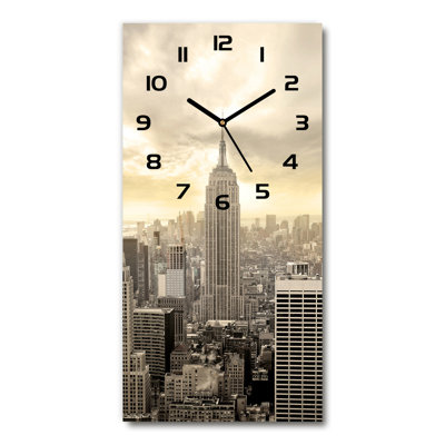 Jacobthomas Glass Wall Clock