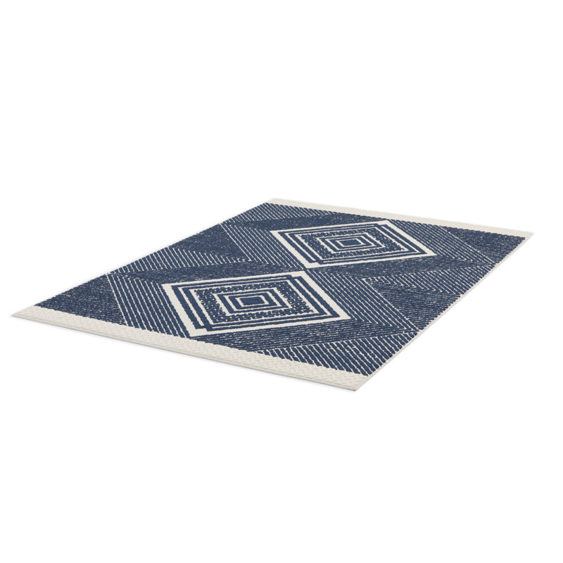 Darrell Geometric Area Rug, Rectangle 120 x 170cm
