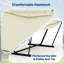 Hamac double avec support - ensemble d'extérieur portatif robuste, capacité de 450 lb, avec coussin et sac de transport pour patio, cour arrière, jardin-416260793