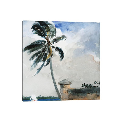 A Tropical Breeze, Nassau, 1889-90 by Winslow Homer - Wrapped Canvas Gallery-Wrapped Canvas Giclée