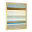 «Teal Meets Beige Abstract Art II», art mural moderne et contemporain sur toile-651600685-651600680