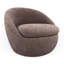 Fauteuil d'appoint pivotant rembourré Kate Eldin-566860582