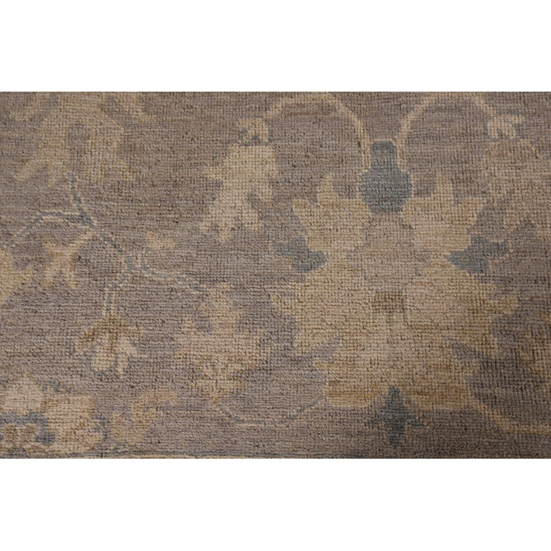 Tapis turc gris Oushak 9x12