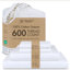 Ensemble de draps 100% coton 600 fils à densité de tissage 600-126677894-126677898-130667911