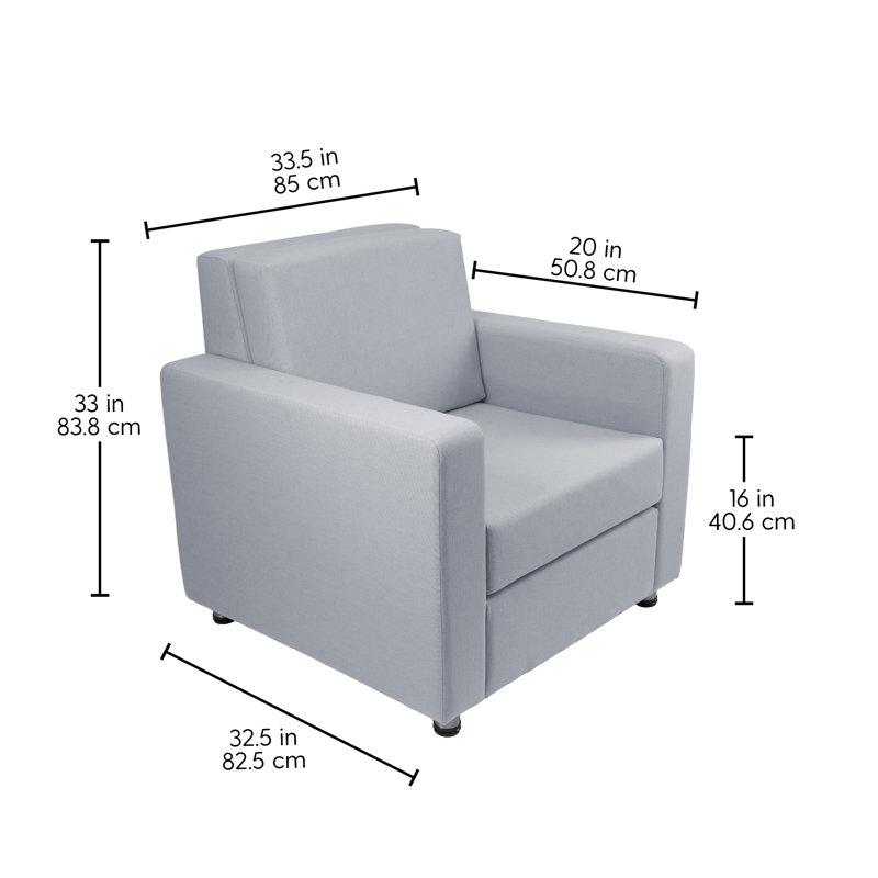 Chaise d'extérieur avec Sunbrella - toile granit, Toile granit